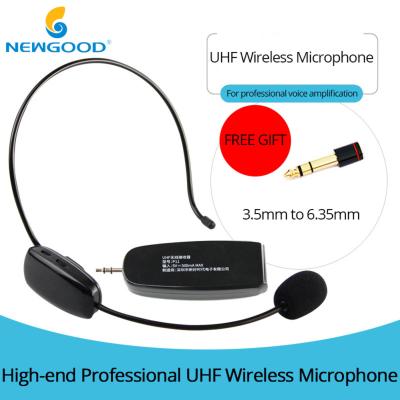 China UHF Universal Digital Over the Head with Noise Cancelling Microphone and removable ear hook ,Headset And Handheld 2 In 1 for sale