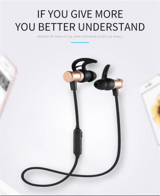 China Auriculares bluetooth teledirigidos del Mic de la música magnética estérea del auricular de SLS-100 Bluetooth para el IOS de Android para el iPhone X en venta