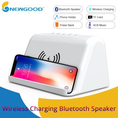 China 2019 Presidentes de alta fidelidad portátiles de carga inalámbricos de Bluetooth del tenedor del teléfono con el banco para los deportes, reloj video del poder del entretenimiento en venta