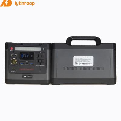 China Type C Solar Generator 500w LiFePO4 Solar Battery Portable Power Station for sale