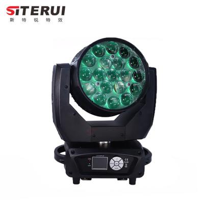 China 19pcs 15W Zoom Wash With Light 320W Zoom Back Light Wash Moving Heads For DJ Clubs Or Disco Party Used STR-LM1915 for sale