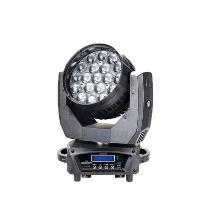 China Moving Buzz Wash Head Light 19pcs*15w RGBW 4 in 1 LED Buzz Wash Light for DJ Disco Bar STR-LM1915Z for sale