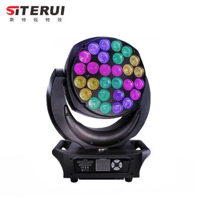 China Professional and Good Quality Stage Light 980W Zoom Wash Heads Moving Light with 28pcs 25w Zoom Wash Light STR-LM2825 for sale