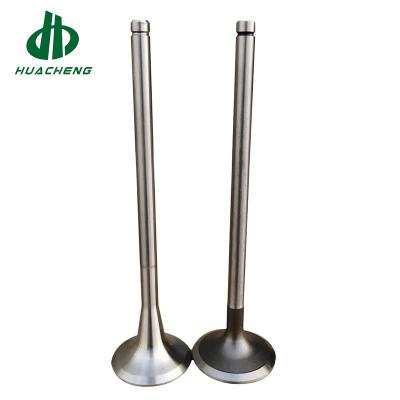 China passenger vehicle engine spare parts intake and exhaust valve for KOMATSU 6D155 for sale