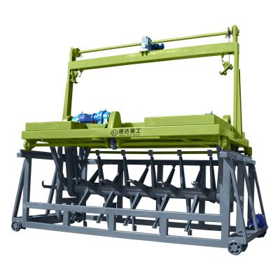 China Remote Control Quality Assurance Fermentation Rotating Machine Groove Hydraulic Operation Compost Turner for sale