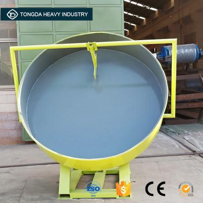 China High Work Efficiency Poultry Fertilizer Equipment Ball Fertilizer Organic Granulating Machine Chicken Granulated Plant for sale