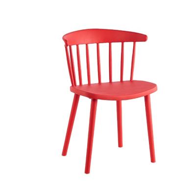 China (Other)Adjustable Plastic Seat Dining Single Chair Scandinavian Integra Victoria Cheap Plastic Commercial Chair for sale