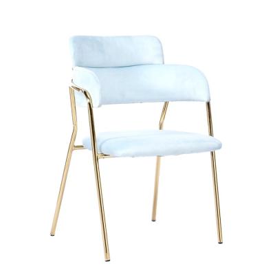 China (Other) Adjustable Dining Chairs Mid Century Luxury Metal Frame Dining Chairs for sale