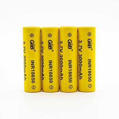 China Other recharger lithium ion cylindrical batteries 3.7V 18650 li-ion recharge battery cells for sale