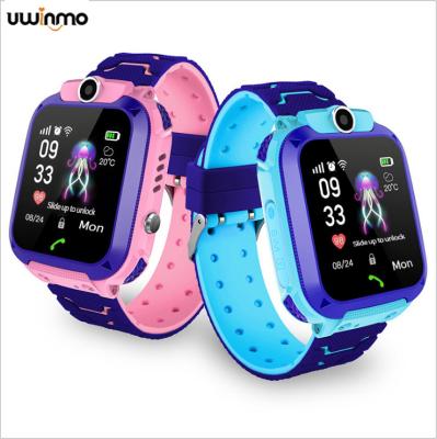 China Touch Screen Cheap GPS LBS 2G Touch Screen Sim Card Kids Smart Watch for sale