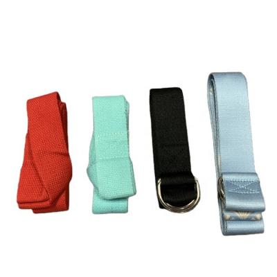 China Polyester Digital Custom Printed Durable 100% Polyester Yoga Strap for sale