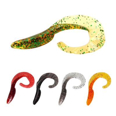 China ESFISHING Dragon Hog ​​9cm Worm 4.6g Lure Bulk Fishing Lures Outdoor Perch Fishing Tackle Bait BSL-DH90 for sale