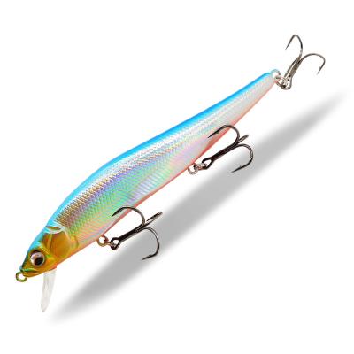 China ESFISHING New 2021 115mm 15g Hard Bait Top Fishing Lures Minnow Wobbler Quality Fishing Tackle Hooks For Fishing 0-3.5m BST-115D for sale