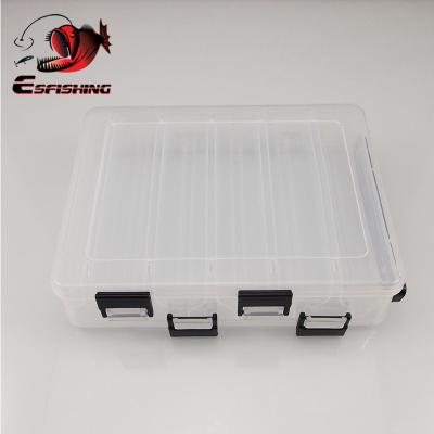 China PP ESFISHING Fishing Tackle Box Seat Box Side Tray 20x15x5cm For Silicone Fishing Lures for sale