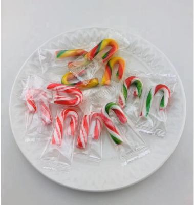 China 8g 10g 12g Natural Candy Cane Candy Christmas Candy for sale