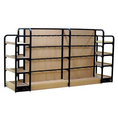 China OEM ODM fast shop shelves of low MOQ design double sided free delivery shop shelf shop display rack for sale