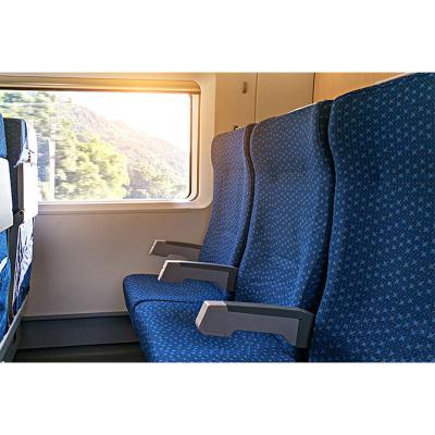 China Wrinkle Resistant Chinese High Speed ​​Train Seat Fabric Velvet Fabric Fade Resistant Solution Dyed Polyester Fabric for sale