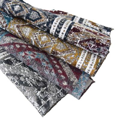 China Waterproof Embossed Fabrics Printed Upholstery Fabric Textiles Used For Sofa And Carpets for sale