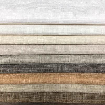 China Velvet Sofa Shrink-Resistant Linen Fabric And Textiles For Furniture Upholstery Fabrics More Color For Choose for sale