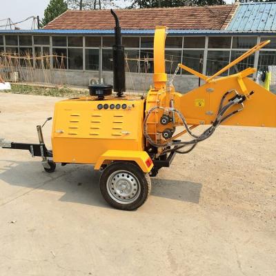 China Factory Wood Chipper Spare Part Diesel Engine PTO Driven Heavy Duty Wood Chipper Price Cheap for sale