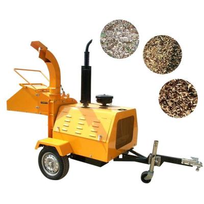 China Wood Chipper Forest King Wood Chopping Machine Factory Mobile Forestry Industrial Attachment Chipper Machine For Sale for sale