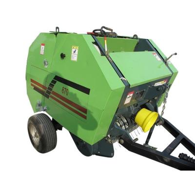 China CE Certified Modern Agricultural Tractors Equipment Small Round Balers Tractor Mounted Mini Round Hay Baler For Sale for sale