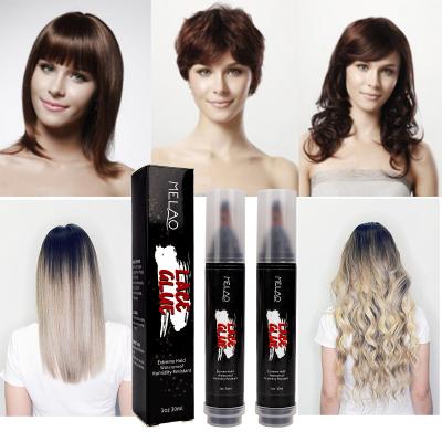 China Wholesale Private Label Resistant Waterproof Hair Glue Lace Moisture Wig Strong Adhesive Shine Less Vapor Low Latex Free End For Tint Spray Set for sale