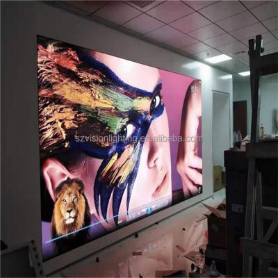 China Indoor led video wall 3d interactive led tv advertising p1.6 p1.8 p1.9 p2 led screen for sale