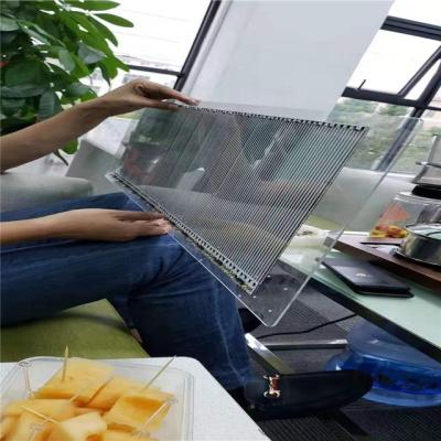 China 2021 New Design Hot Sale Rear Window Screen Display Car Truck Ultra Thin Transparent Advertising Display for sale