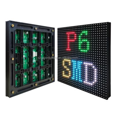 China Other 2020 novastar outdoor led display 32x32 full color rgb 192 x p6 dot matrix module for sale