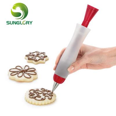 China Kitchen Bakeware DIY Viable Pen Cake Decorating Icing Piping Cream Syringe Tools Cookie Pens Cupcake Baking Mold for sale