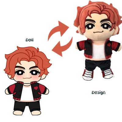 China Custom Stuffed Plush 10cm Anime Soft Toy Kids Stuffed Doll Plush Toy OEM ODM Manufacturers for sale