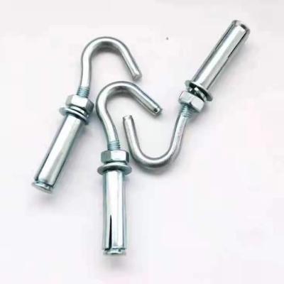 China Widely Used Top Grade Metal Hook Form Expansion Screw Hook for sale