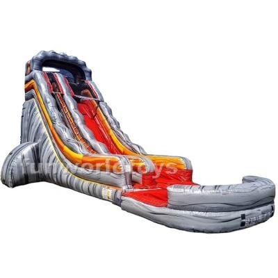 China Rental or home use funworld inflatable giant water slides water slides for inflatable adults for sale