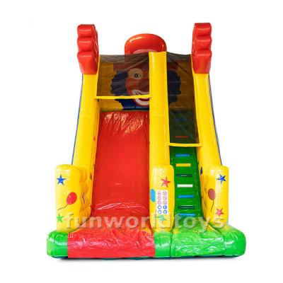 China Wholesale price high quality outdoor dry clown inflatable slide for rental or home use for adult and kids for sale