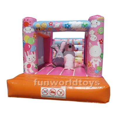 China Rental Or Home Use Inflatable Bunny Bouncer Jumping House Inflatable Bouncer For Sale for sale