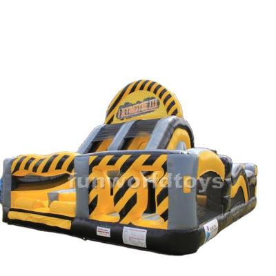 China Rental or Home Use Customized Toxic Inflatable Adult Inflatable Obstacle Course Obstacle Course For Sale for sale