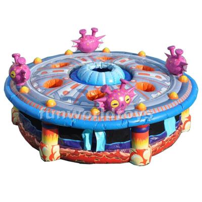 China Rental or Home Use Commercial Inflatable Amusement Blow The Mole Games Inflatable Sport Games For Sale for sale