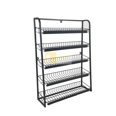 China Candy Potato Chips Rack Snacks Display Rack Counter Display Snack Stand 500x150x670mm for sale