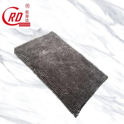 China Flocking Chenille Nylon Fabric / Microfiber Fabric For Carpet for sale