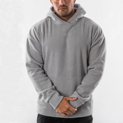 China Stylish Logo Men Hoodies French Terry Fleece Sports Pullover Streetwear Heavyweight Custom Viable Cotton Winter for sale