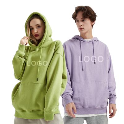 China Warm pullover Logo Cotton Hoodies custom made unisex simple casual anti-pilling loose high quality plus size for sale