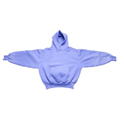 China Custom High Quality Heavy Western Oversized Basketball Cotton Mens Purple Hoodies QUICK DRY Fleece for sale