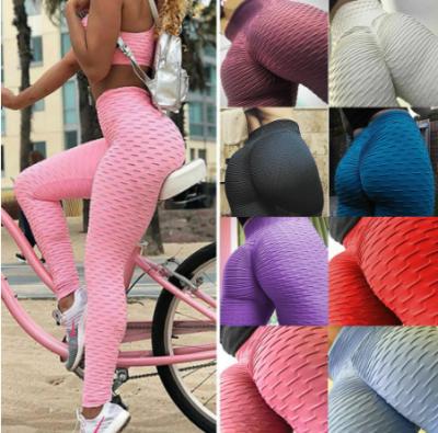 China Anti-Wrinkle High Waist Workout Leggings Women Lift Up Legging,Women Gym Fitness Woman Sports Yoga Tight Pants for sale