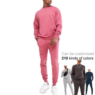 China Custom Made Pink Oversized Men Unisex Breathable Fashion Top Sweatsuit for sale