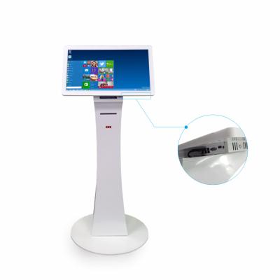 China 32 inch indoor capacitive touch screen floorstanding system lcd android touch screen advertising kiosk for sale