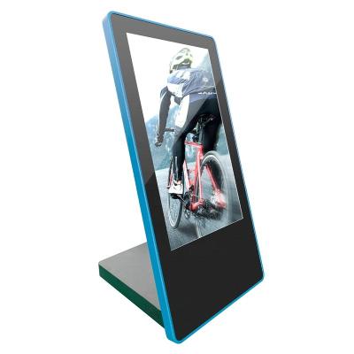 China Small Size Indoor Countertop Touch Screen Kiosks Information Advertising HD Display Screen 21.5 Inch Capacitive Touch Digital Signage for sale