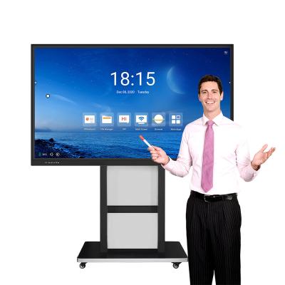 China Writing Tile Indoor Touch Screen Interactive Whiteboard Smart Flat Interactive Whiteboard for sale