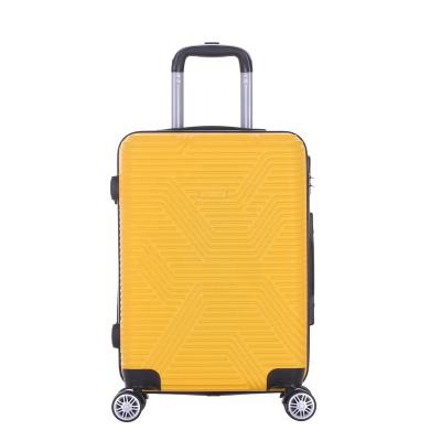 China Fasion 2023 ABS Travel Trolley Cases Good Design Suitcase 3PCS Set Luggage for sale