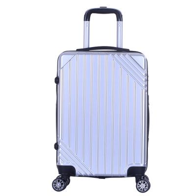 China 3 Pieces Large Trolley Luggage Set Luggage Set Factory Wholesale PC Unisex Carry On PC Travel Suitcase With WheelsXHP113 for sale